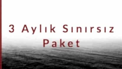 3 Aylık Sınırsız