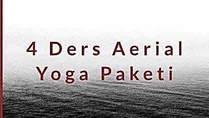 4 Ders Aerial Yoga (1 Ay)