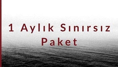 1 Aylık Sınırsız