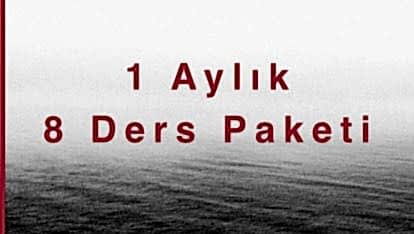 1 Aylık 8 Ders